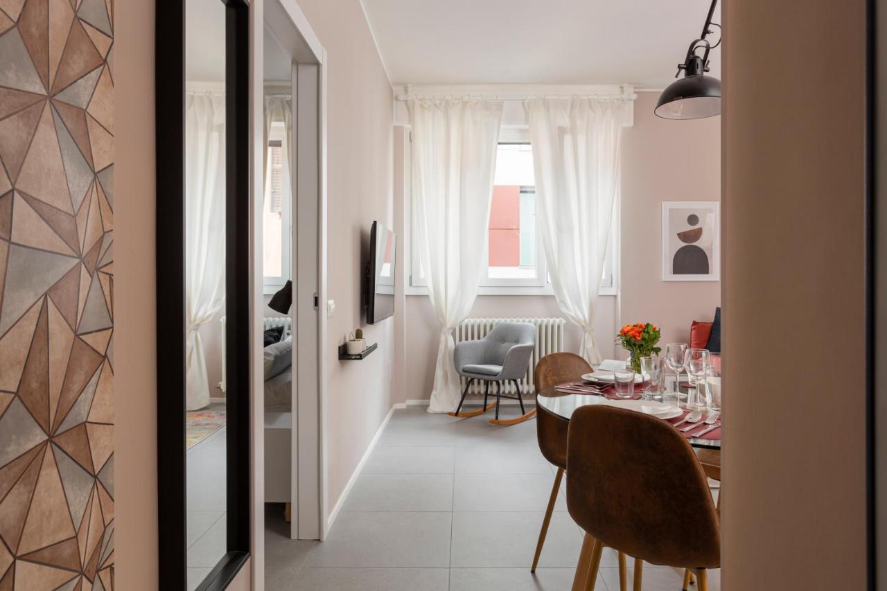 Ferienwohnung Bilocale Aleardi Mailand Exterior foto